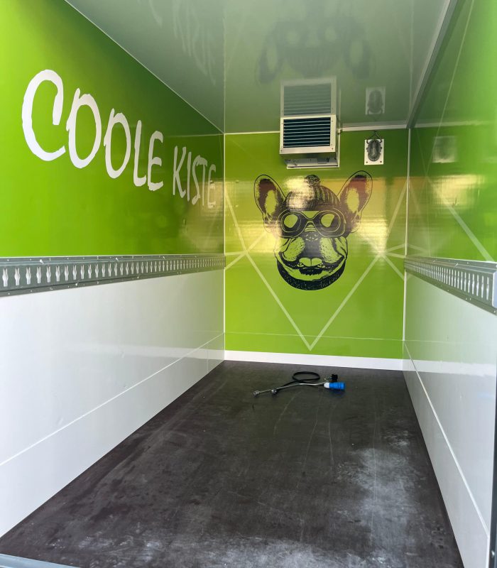 Kühlanhänger Innenraum